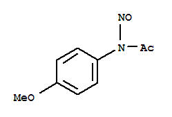 N-(4-甲氧苯基)-N-亞硝基乙酰胺