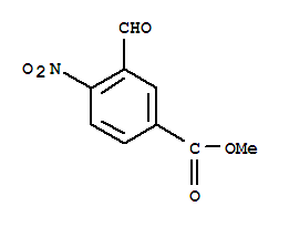 3-甲酰基-4-甲硝基苯酸