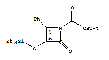 (3R,4S)-3-(三乙基硅氧基)-4-苯基-2-氧-氮雜環丁-1-甲酸叔丁酯