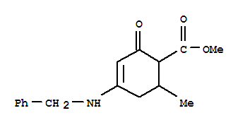 甲基4-(芐基氨基)-6-甲基-2-氧代-3-環己烯-1-羧酸酯