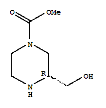 甲基3-(羥基甲基)-1-哌嗪羧酸酯