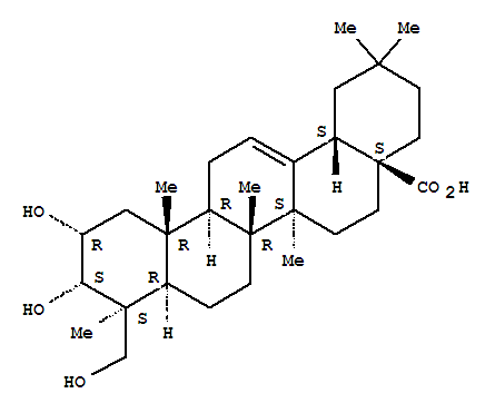 2alpha,3alpha,24-三羥基-12-烯-28-齊墩果酸