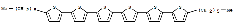 α,ω-二己基六聯噻吩