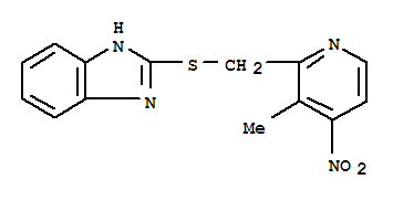 2-[[(3-甲基-4-硝基-2-吡啶基)甲基]巰基]苯并咪唑