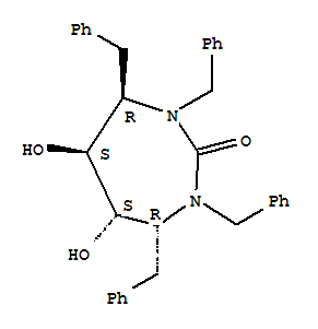 (4R,5S,6S,7R)-5,6-二羥基-1,3,4,7-四(苯基甲基)-1,3-二氮雜環庚-2-酮