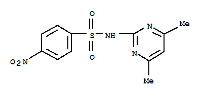 N-(4,6-二甲基-2-嘧啶)-4-硝基苯磺酰胺