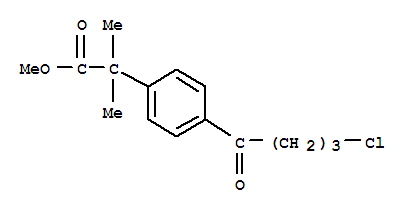 2-[4-(4-氯-1-丁酰基)苯基]-2-甲基丙酸甲酯