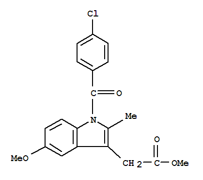 1-(4-氯苯甲酰基)-5-甲氧基-2-甲基-1H-吲哚-3-乙酸甲酯