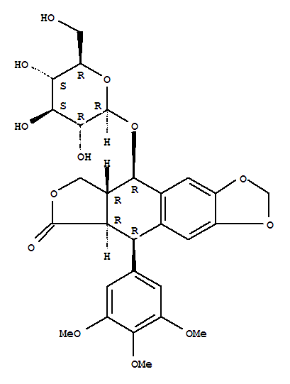 鬼臼毒素-4-O-葡萄糖苷