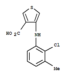 3-Thiophenecarboxylicacid, 4-[(2-chloro-3-methylphenyl)amino]-