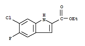 6-氯-5-氟-1H-吲哚-2-甲酸乙酯