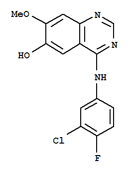 4-(3-氯-4-氟苯氨基)-7-甲氧基喹唑啉-6-醇