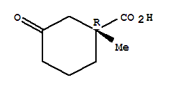 (1R)-1-甲基-3-氧代環己烷羧酸