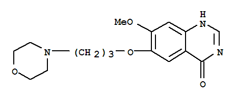 7-甲氧基-6-(3-嗎啉-4-基丙氧基)喹唑啉-4(3H)-酮