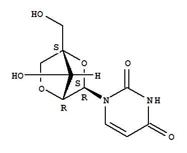 1-(2'-O,4-C-甲橋-beta-D-呋喃核糖基)尿苷