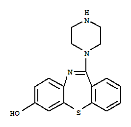 11-(1-哌嗪)-二苯并[b,f][1,4]硫氮雜革-7-醇