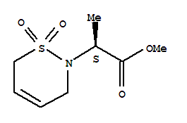 (alphaS)-3,6-二氫-alpha-甲基-2H-1,2-噻嗪-2-乙酸甲酯 1,1-二氧化物