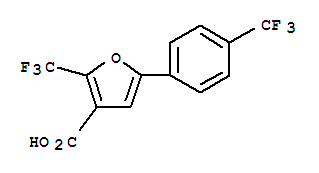 2-(三氟甲基)-5-[4-(三氟甲基)苯基]-3-甲酸