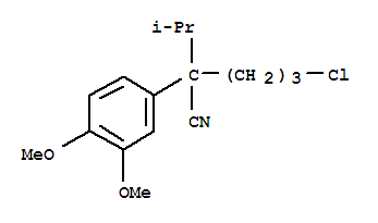 5-氯-2-(3,4-二甲氧基苯基)-2-異丙基戊腈