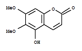 5-羥基-6,7-二甲氧基香豆素對照品(標(biāo)準(zhǔn)品) | 28449-62-9