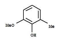 2-甲氧基-6-甲基苯酚; 2-羥基-3-甲氧基甲苯