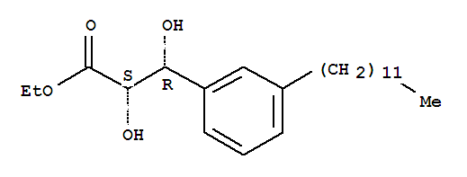 (2S,3R)-3-(3'-十二烷基苯基)-2,3-二羥基丙酸乙酯