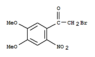 2-溴-1-(4,5-二甲氧基-2-硝基苯基)乙酮