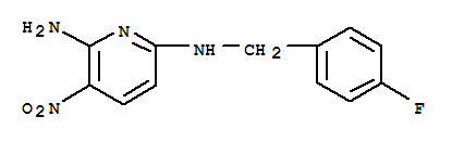 2-氨基-6-(4-氟芐胺)-3-硝基吡啶