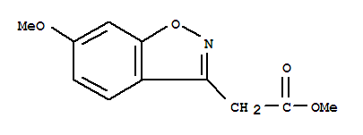 2-(6-甲氧基苯并[d]異噁唑-3-基)乙酸甲酯