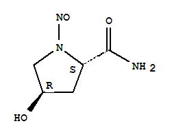 (4R)-4-羥基-1-亞硝基-L-脯氨酰胺