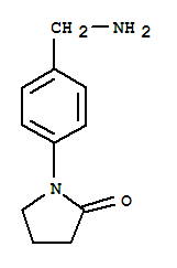 1-[4-(AMINOMETHYL)PHENYL]PYRROLIDIN-2-ONE