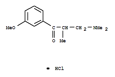 3-(二甲基氨基)-1-(3-甲氧基苯基)-2-甲基-1-丙酮鹽酸鹽