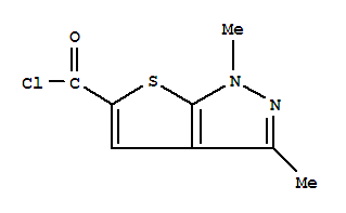 1,3-二甲基-1H-噻吩[2,3-C]吡唑-5-碳酰氯