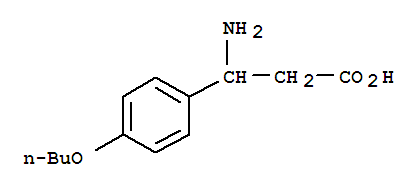 3-(4-丁氧基苯基)-beta-丙氨酸