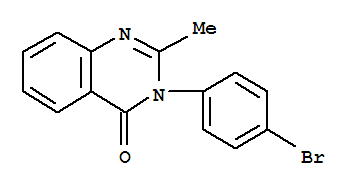 3-(4-溴苯基)-2-甲基喹唑烷-4(3h)-酮