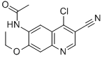 N-(4-氯-3-氰基-7-乙氧基喹啉-6-基)乙酰胺