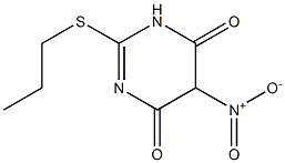 5-硝基-2-(丙基硫代)嘧啶-4