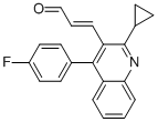 (E)-3-[2-環丙基-4-(4-氟苯基)-3-喹啉-2-丙烯醛