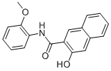 3-羥基-N-(2-甲氧基苯基)-2-萘甲酰胺