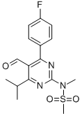 4-(4-氟苯基)-6-異丙基-2-[(N-甲基-N-甲磺酰)氨基]嘧啶-5-甲醛