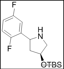 中間體(4S)-tert-butyl 4-((tert-butyldimethylsilyl)oxy)-2-(2,5-difluorophenyl)pyrrolidine-1-carboxylate