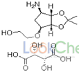 2-[[(3aR,4S,6R,6aS)-6-氨基四氫-2,2-二甲基-4H-環戊并-1,3-二惡茂-4-基]氧基]-乙醇 (2R,3R)-2,3-二羥基丁二酸鹽