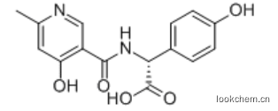 2-(6-甲基-4-羥基煙酰胺基)-2-(4-羥基苯基)乙酸