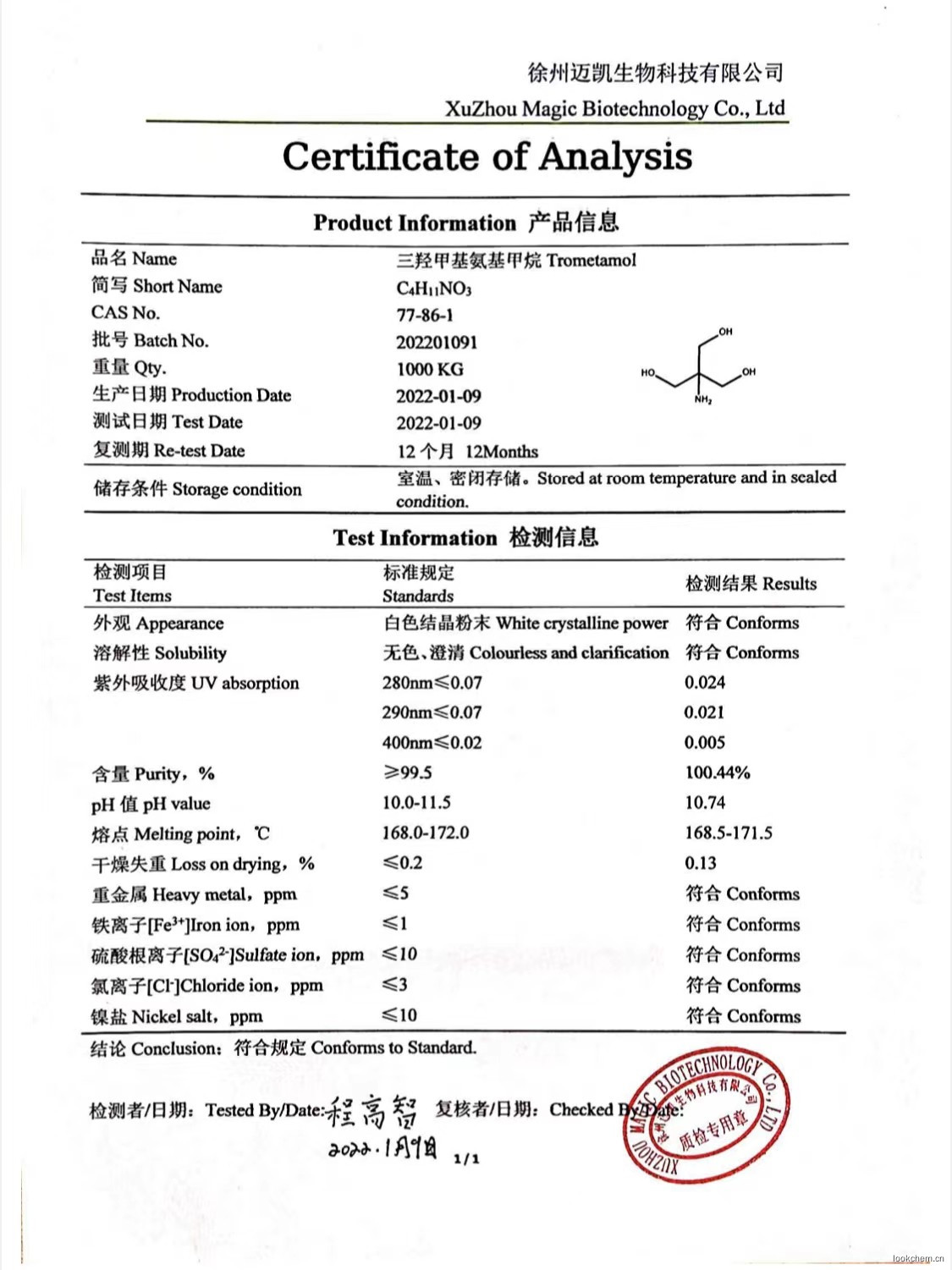 質檢報告