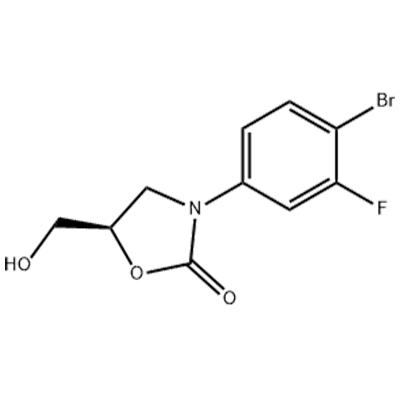 (5R)-3-(4-溴-3-氟苯基)-5-羥甲基惡唑烷-2-酮